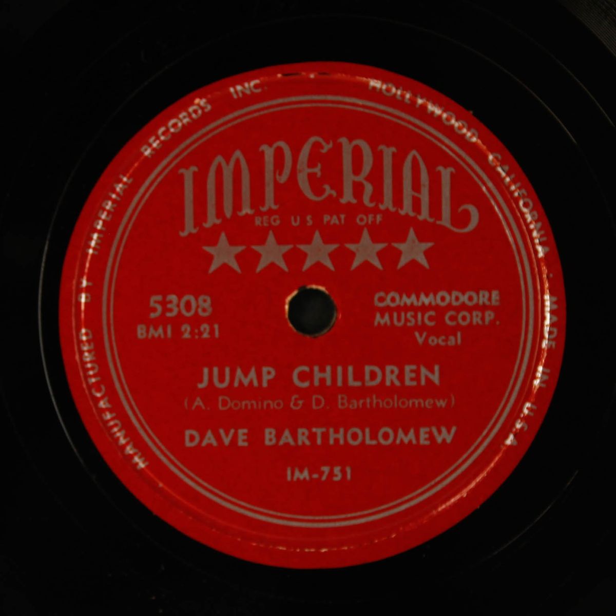 jump children / cat music by DAVE BARTHOLOMEW