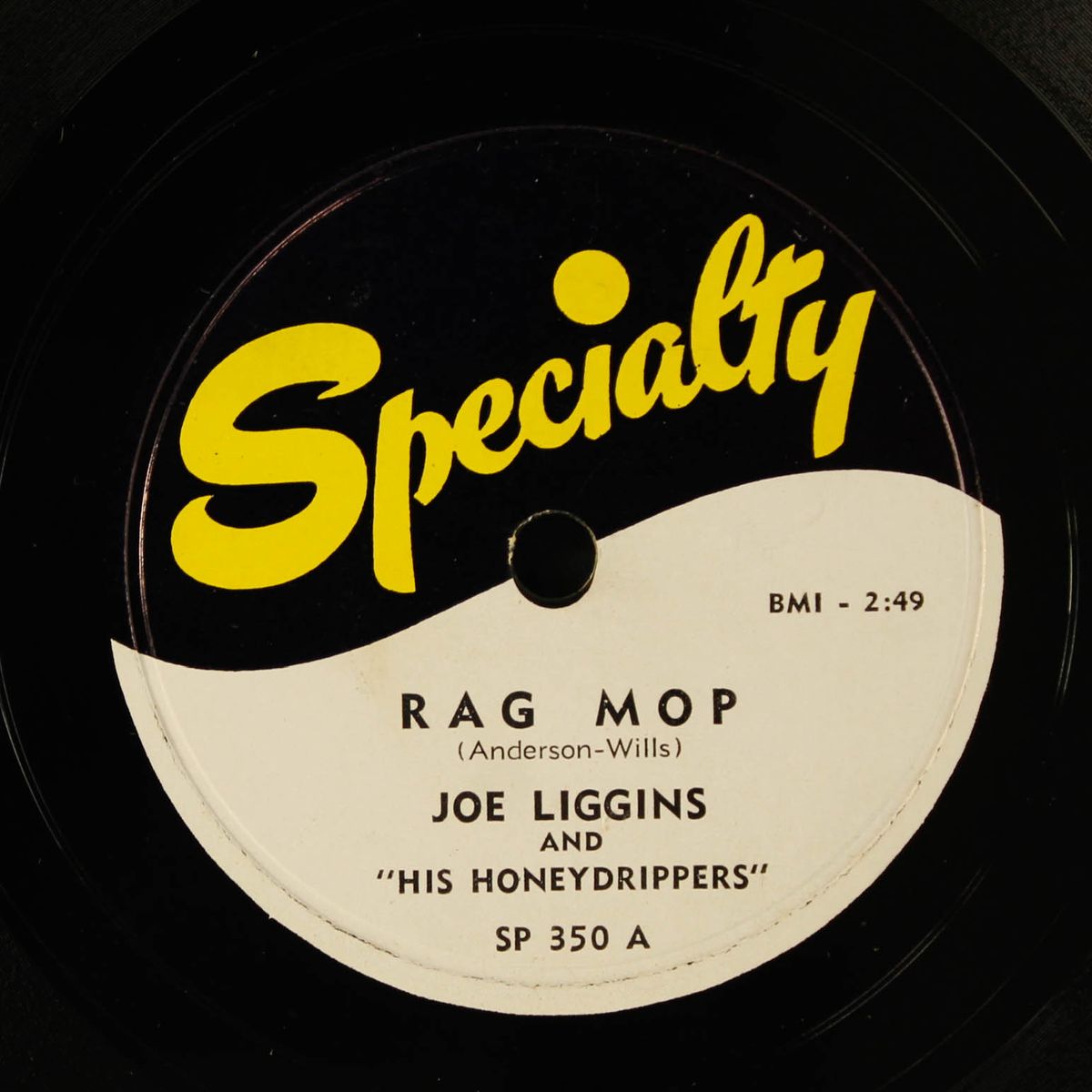 rag mop / ramblin' blues by JOE LIGGINS