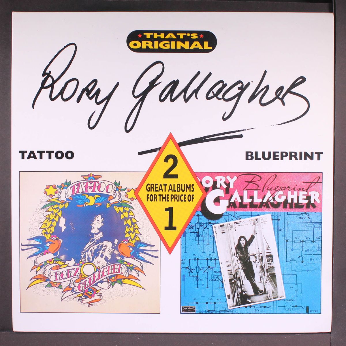 tattoo / blueprint by RORY GALLAGHER