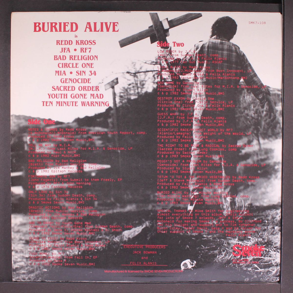 buried alive (the best from smoke 7 records 1981-1983) by VARIOUS