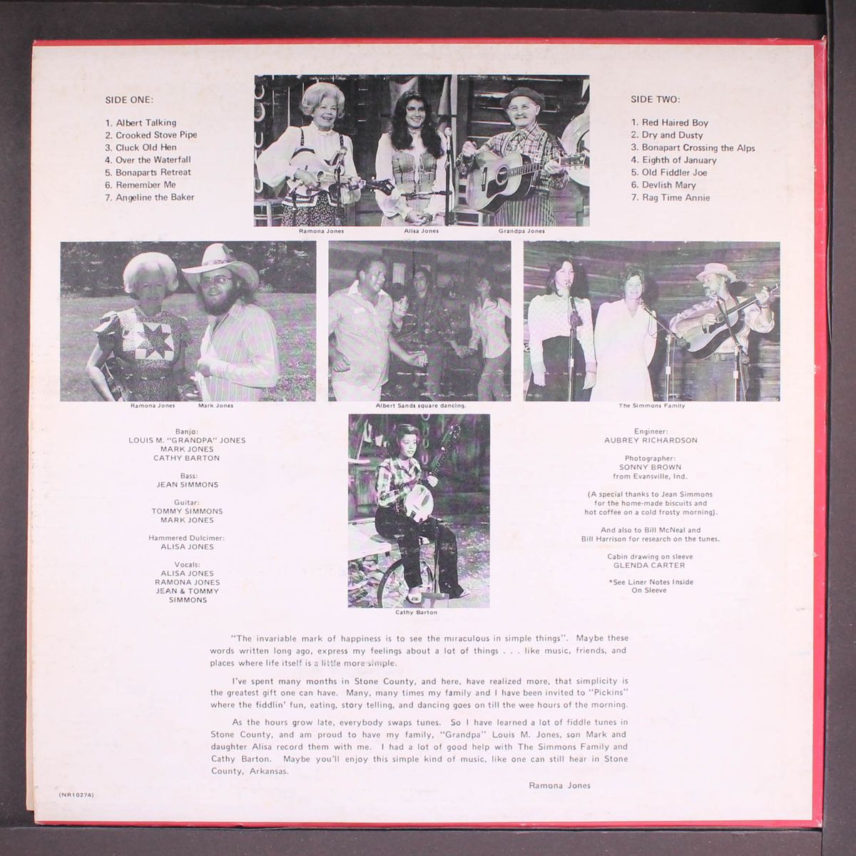 stone country fiddlin' by RAMONA JONES
