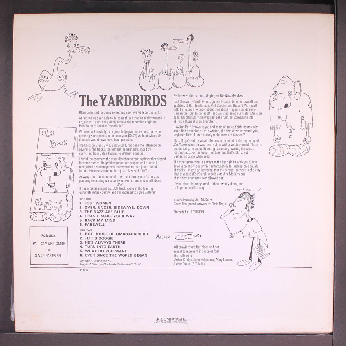 yardbirds (roger the engineer) by YARDBIRDS
