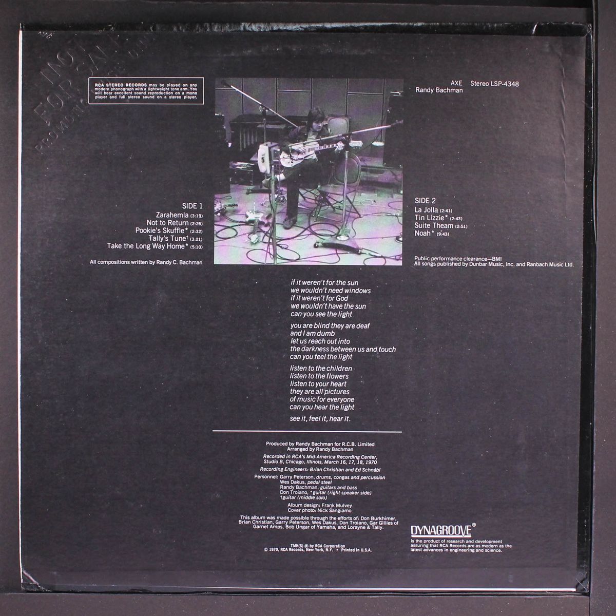 axe by RANDY BACHMAN