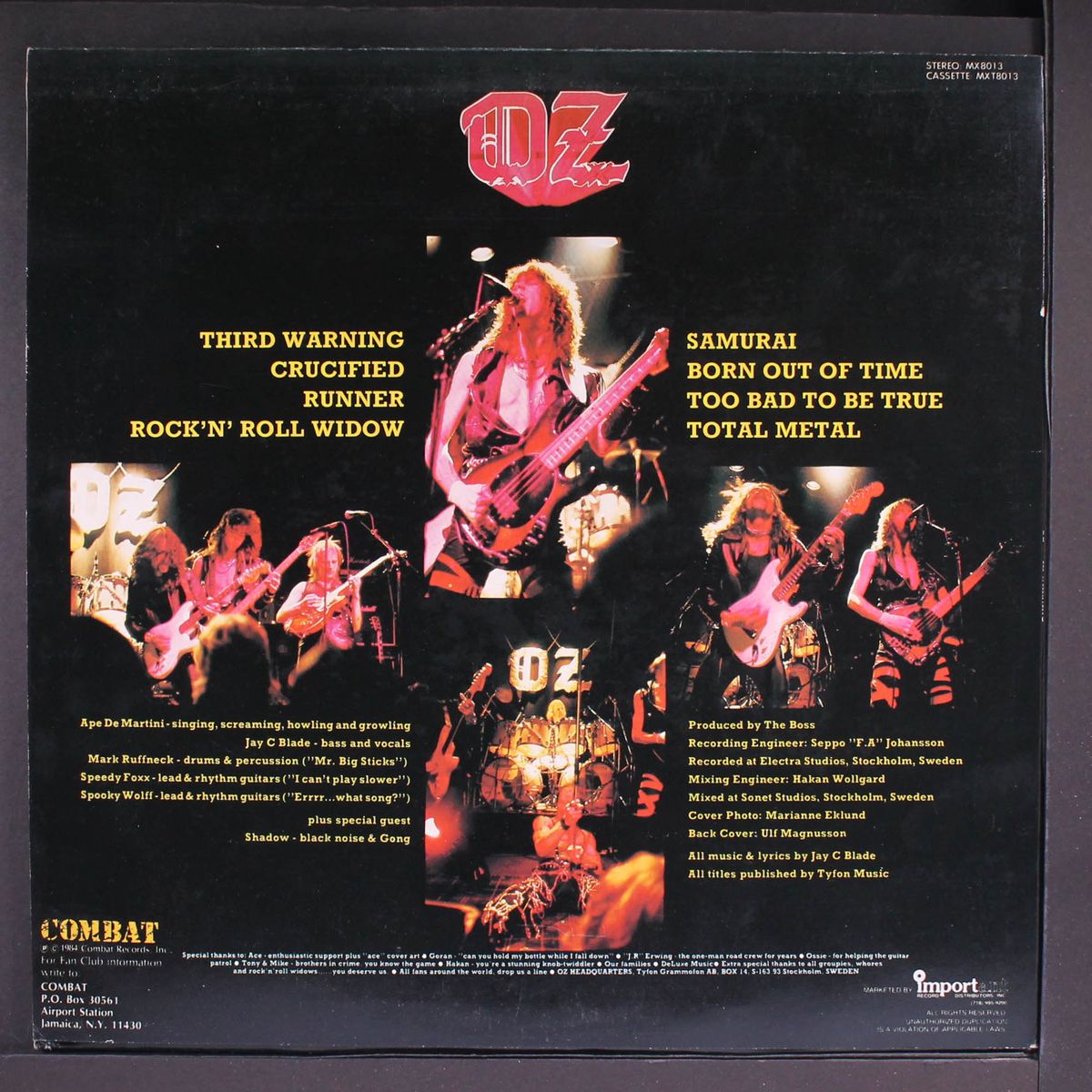 iii warning by OZ