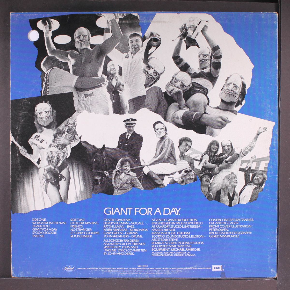 giant for a day by GENTLE GIANT