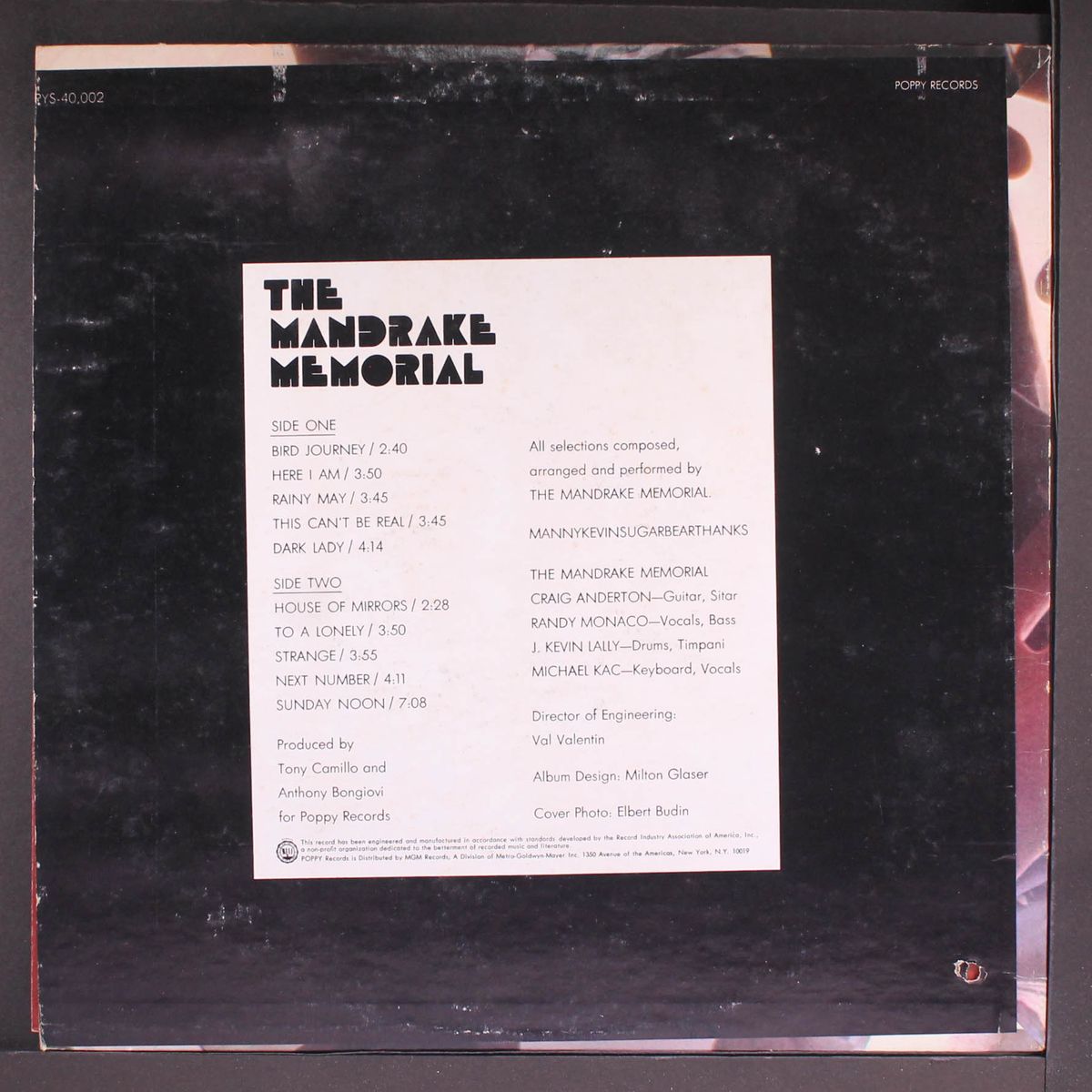 the mandrake memorial by MANDRAKE MEMORIAL
