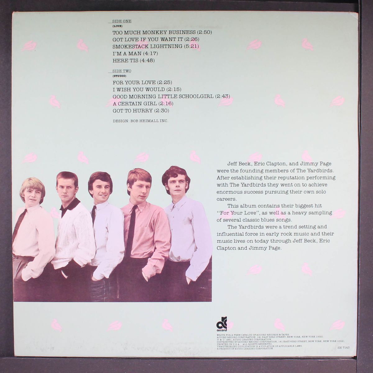 for your love by YARDBIRDS