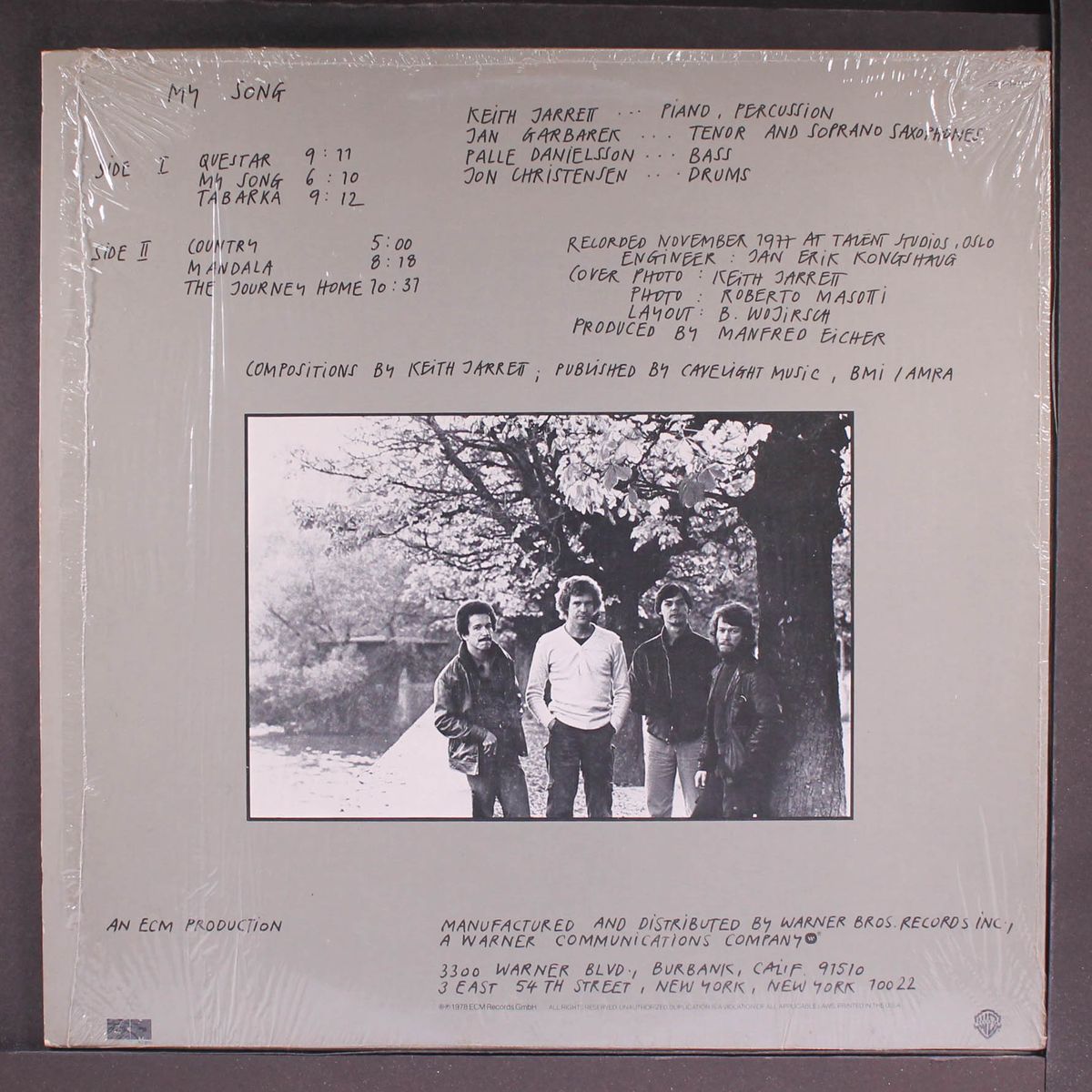 my song by KEITH JARRETT