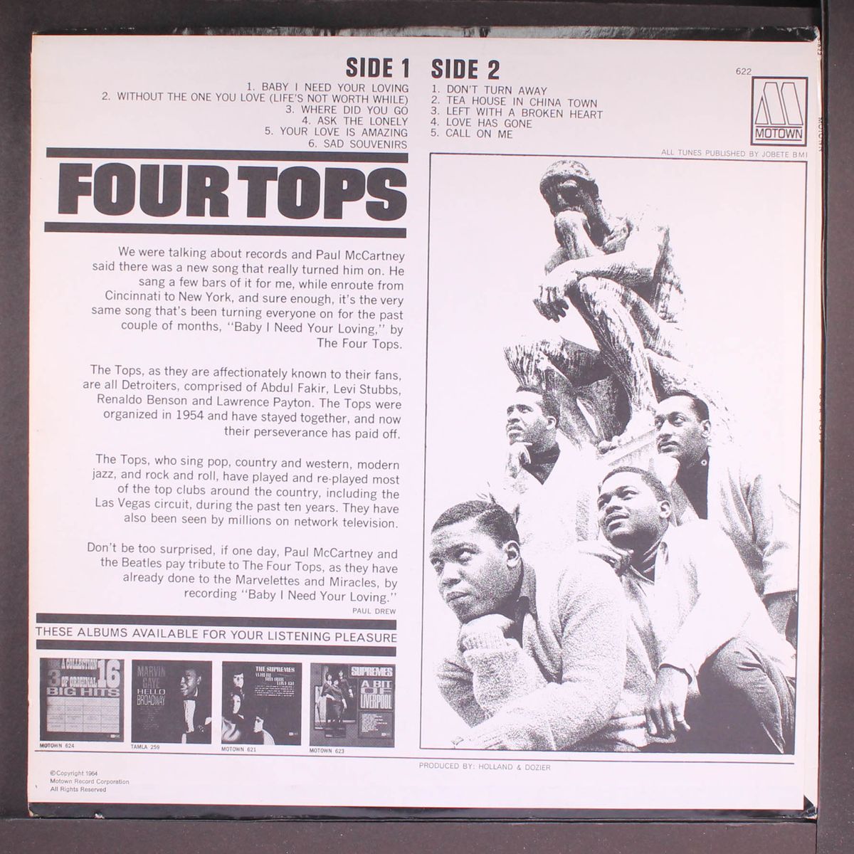 four tops by FOUR TOPS