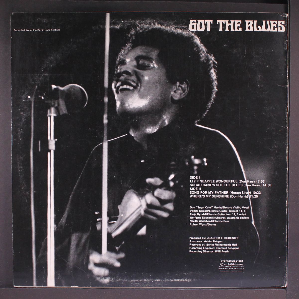 got the blues by DON 'SUGAR CANE' HARRIS