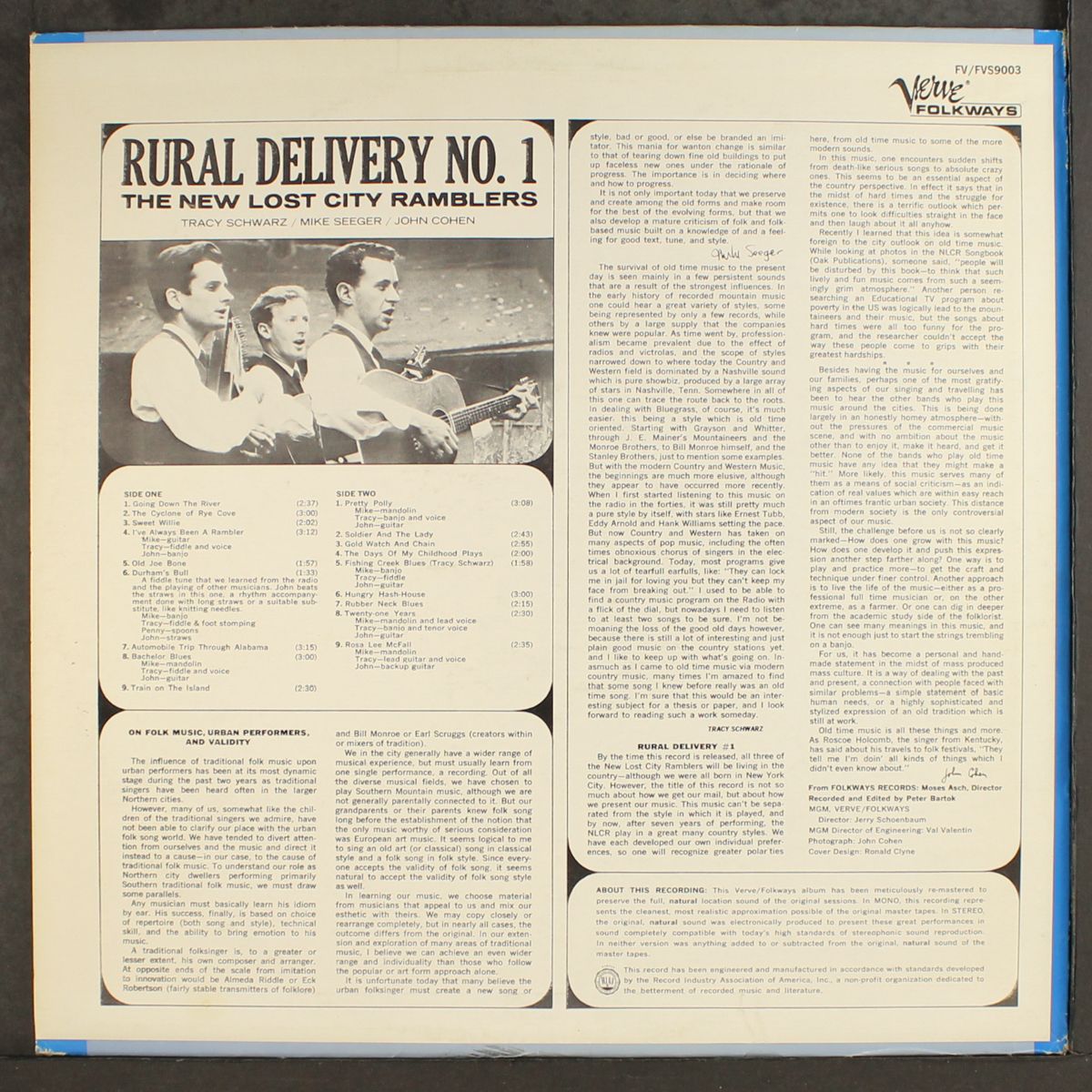 rural delivery no. 1 by NEW LOST CITY RAMBLERS