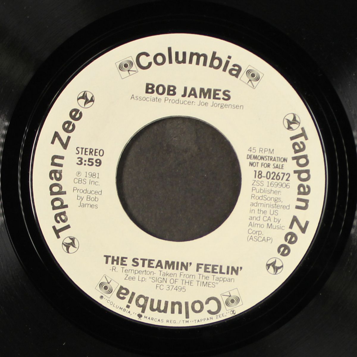 the steamin' feelin' / same by BOB JAMES