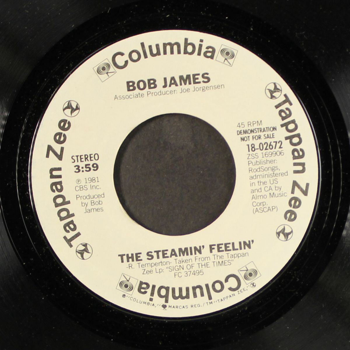 the steamin' feelin' / same by BOB JAMES