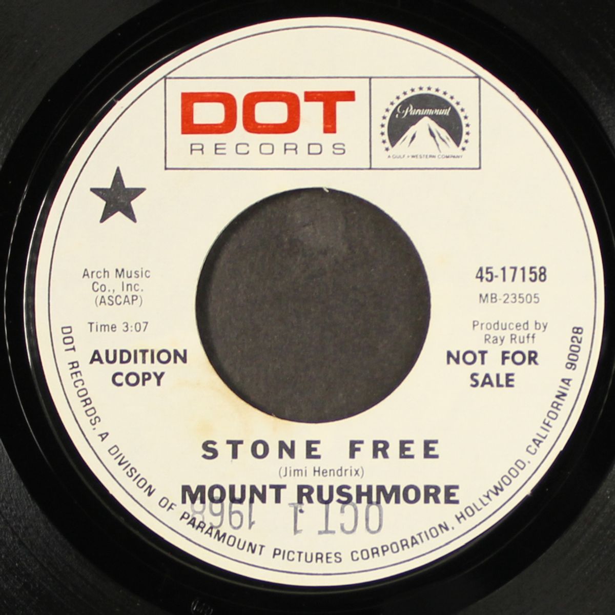 stone free / she's so good to me by MOUNT RUSHMORE