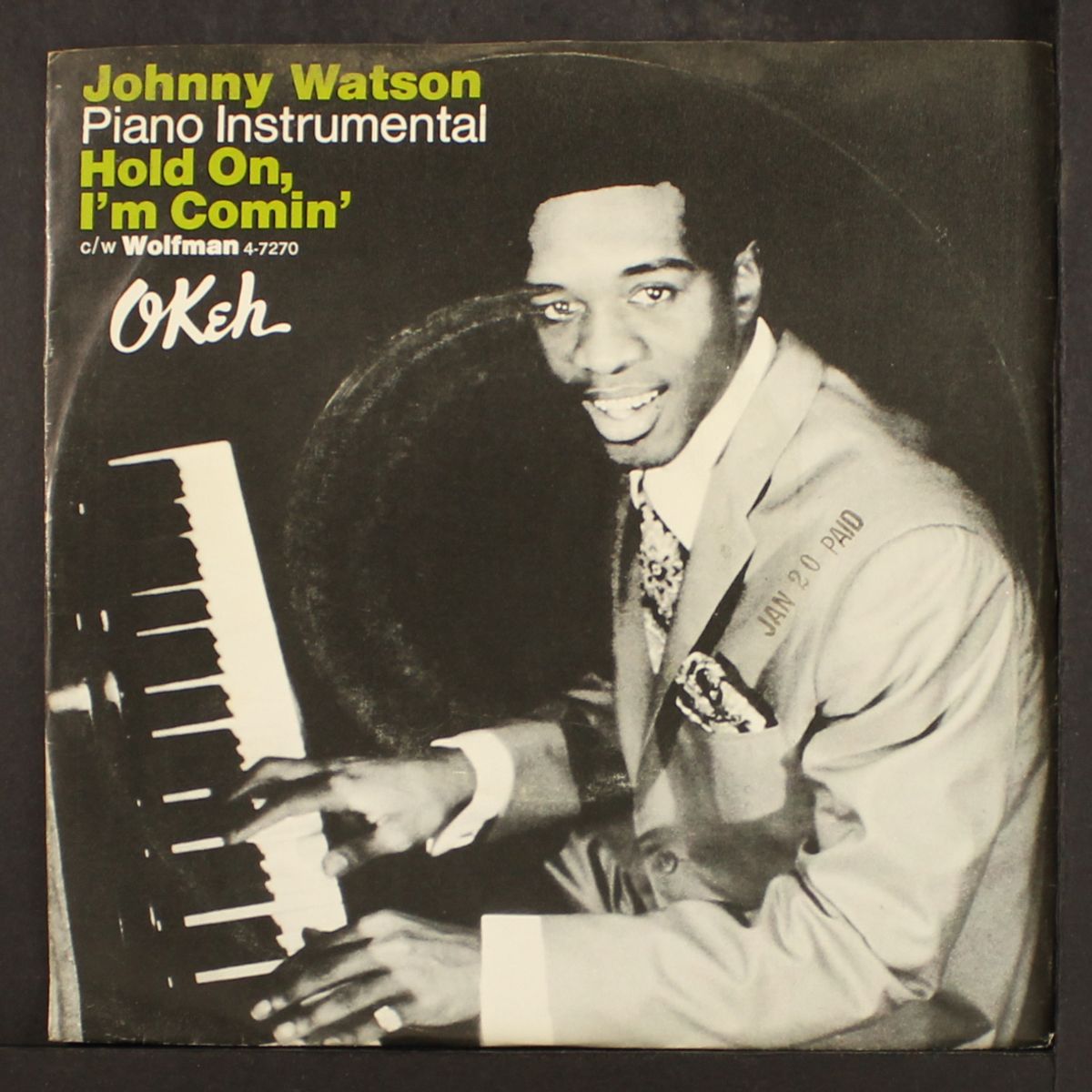 hold on, i'm comin' / wolfman by JOHNNY WATSON