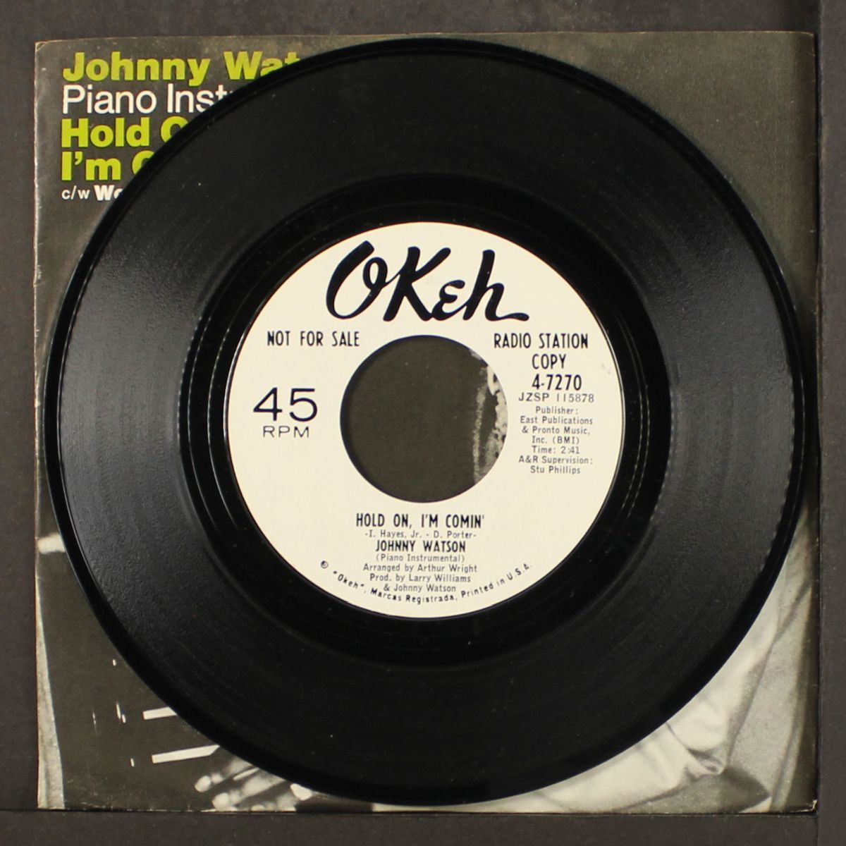 hold on, i'm comin' / wolfman by JOHNNY WATSON