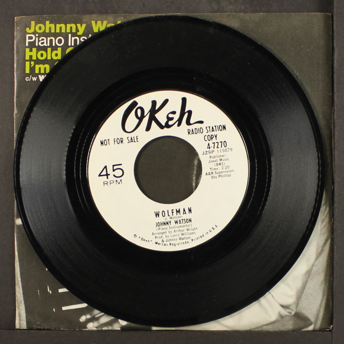 hold on, i'm comin' / wolfman by JOHNNY WATSON