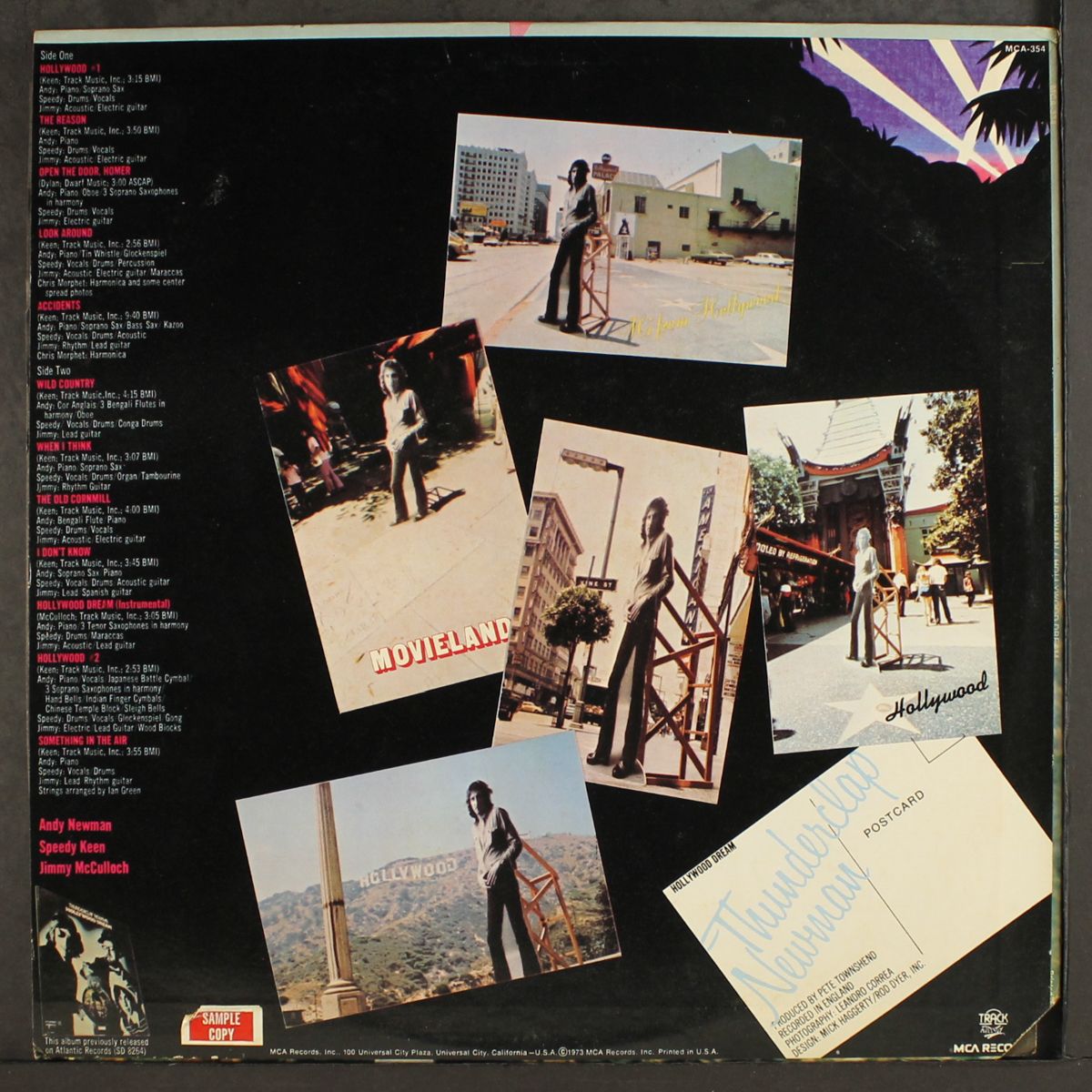 hollywood dream by THUNDERCLAP NEWMAN