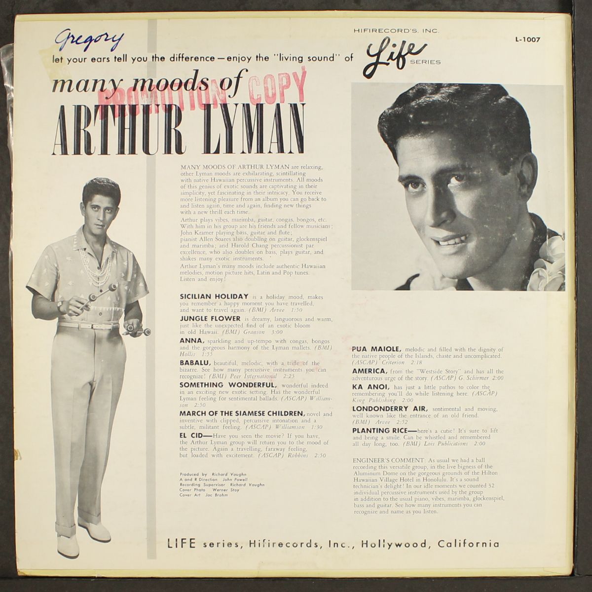 many moods of by ARTHUR LYMAN