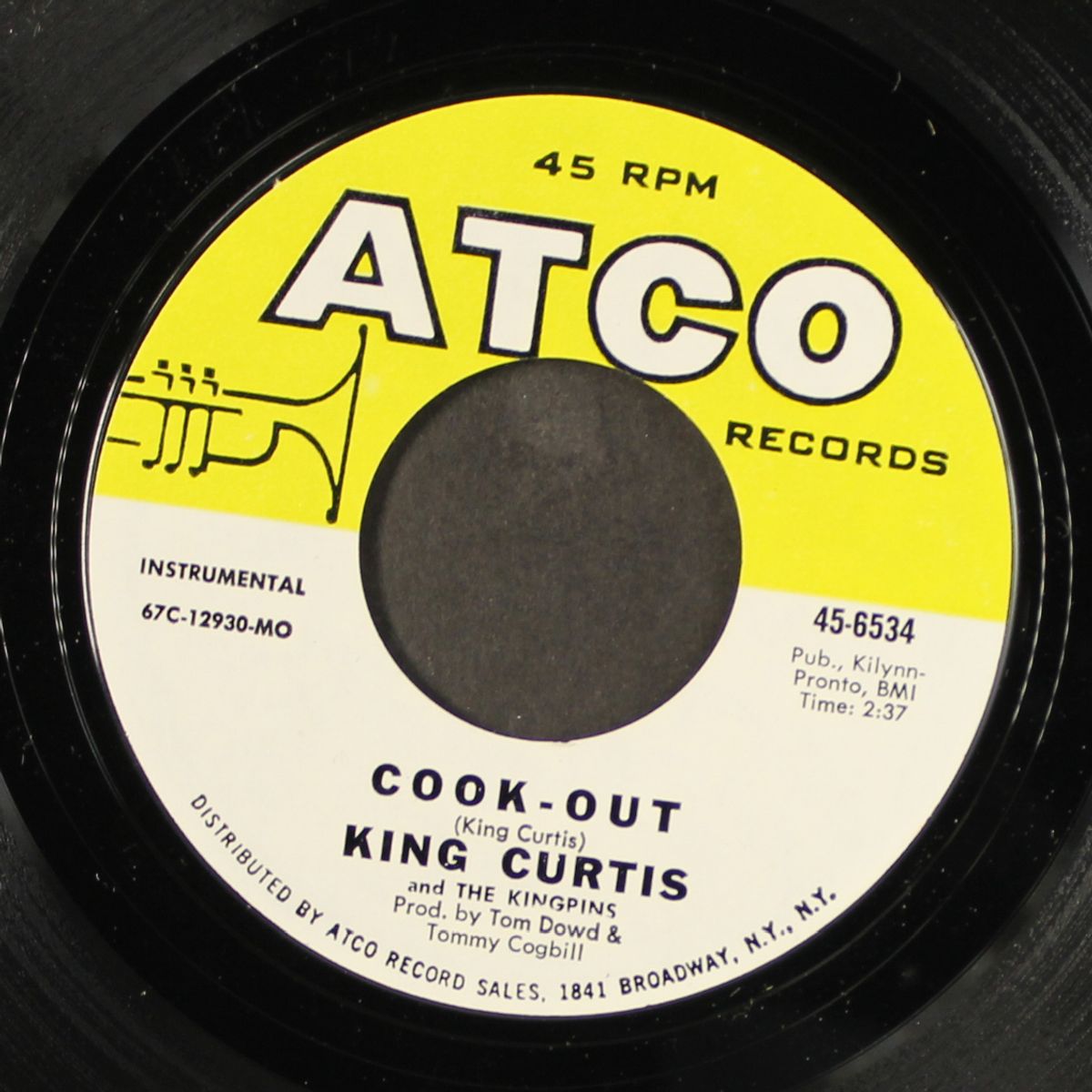 cook-out / for what it's worth by KING CURTIS