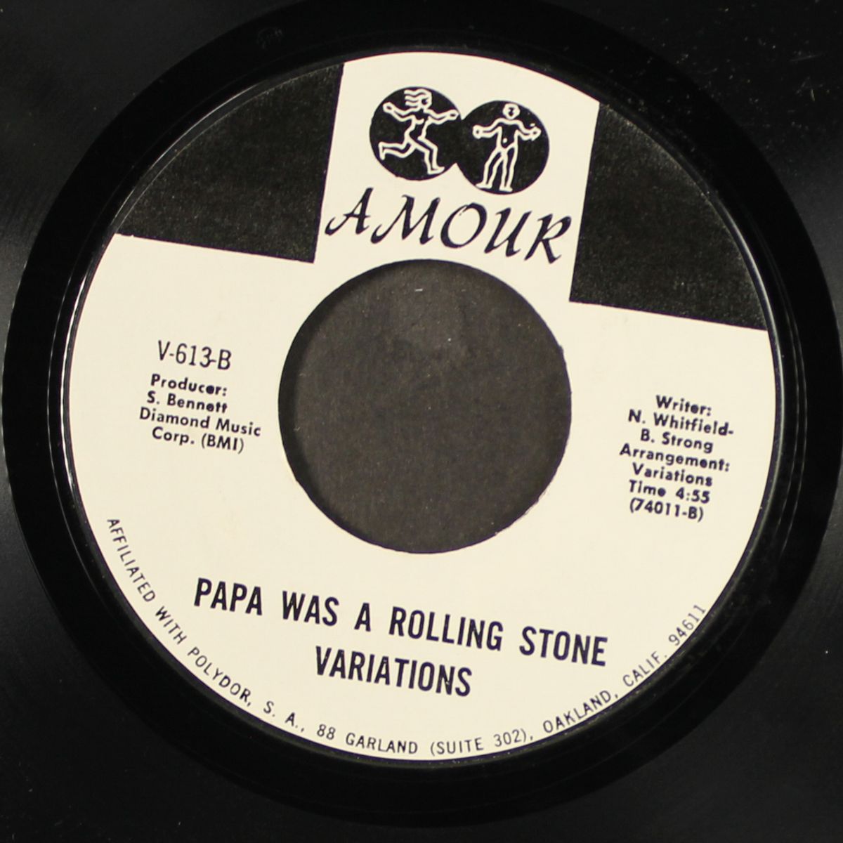 sayin it, doin it / papa was a rolling stone by VARIATIONS