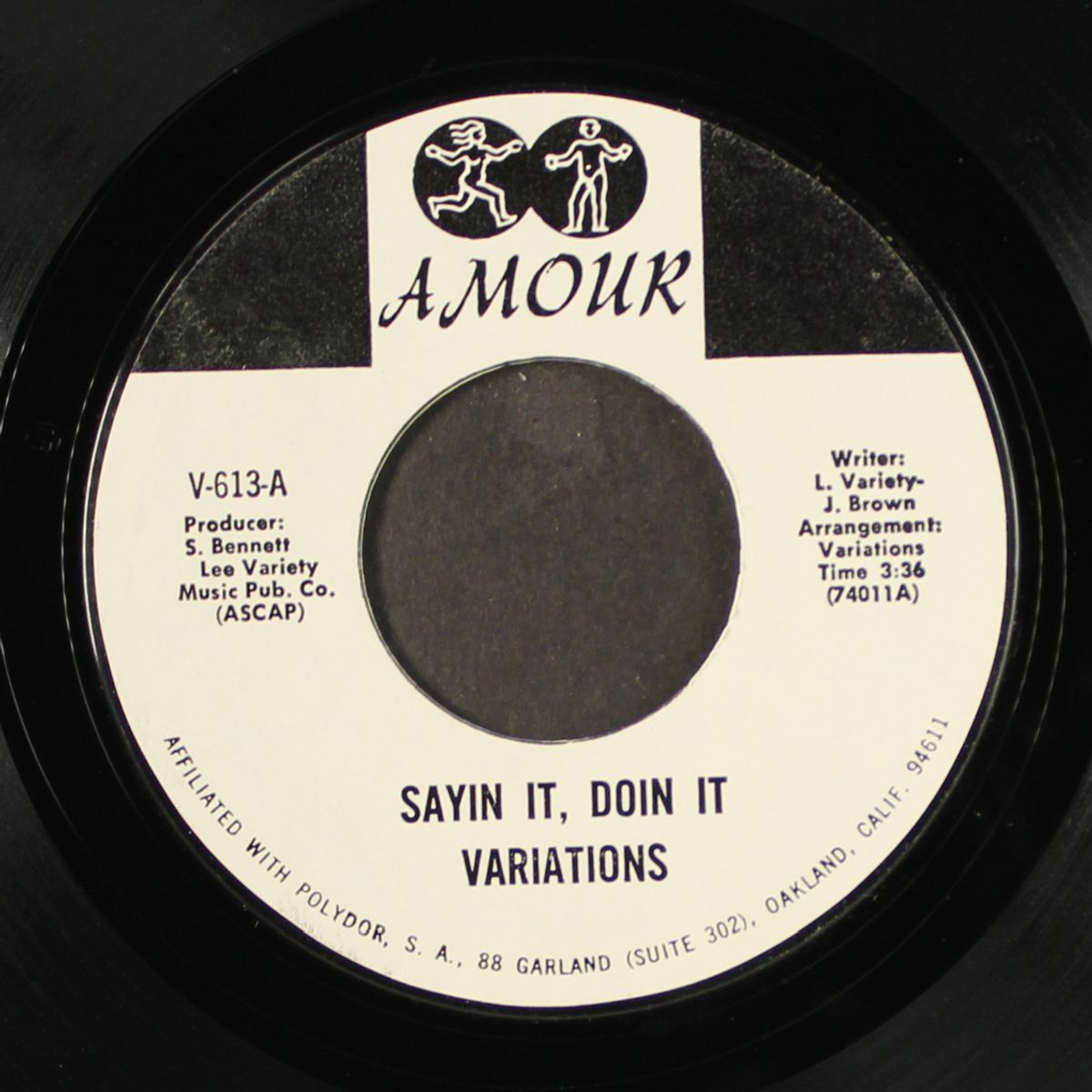 sayin it, doin it / papa was a rolling stone by VARIATIONS