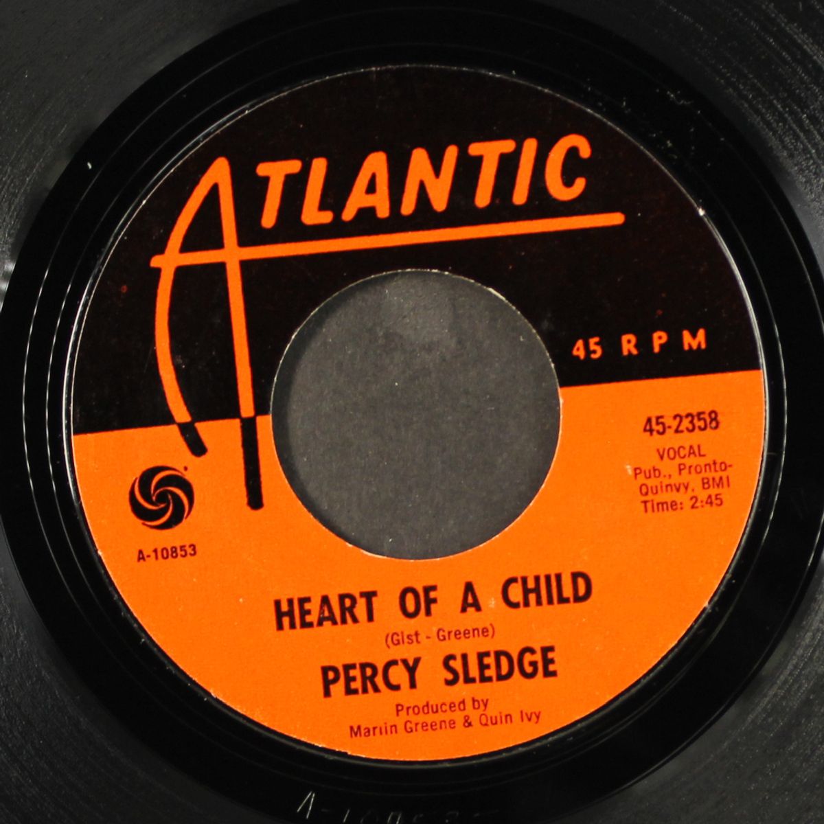 it tears me up / heart of a child by PERCY SLEDGE
