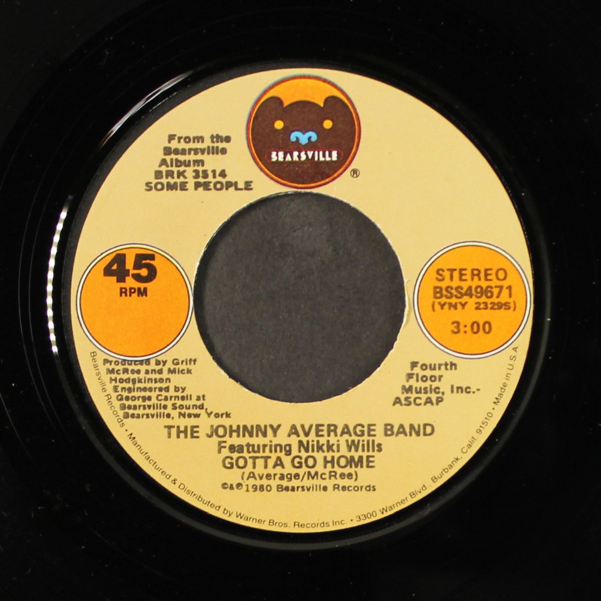 ch ch cherie / gotta go home by JOHNNY AVERAGE BAND