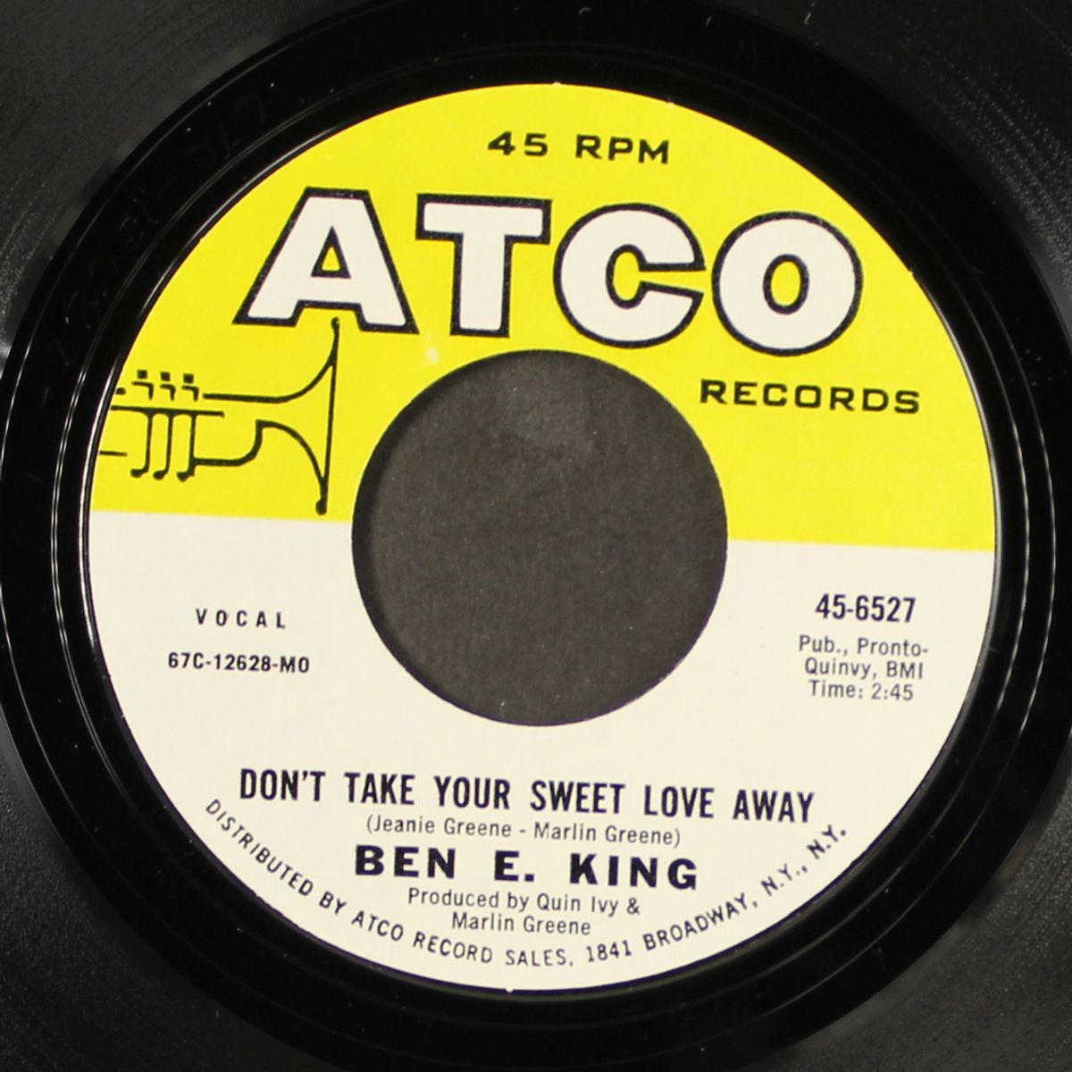 she knows what to do for me / don't take your sweet love away by BEN E. KING