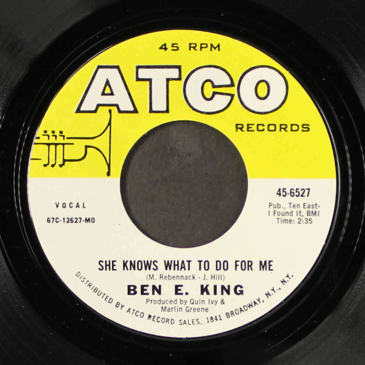 she knows what to do for me / don't take your sweet love away by BEN E. KING
