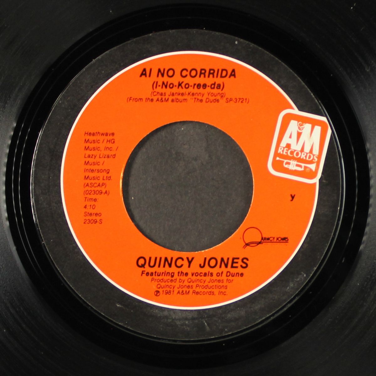 ai no corrida / there's a train leavin' by QUINCY JONES