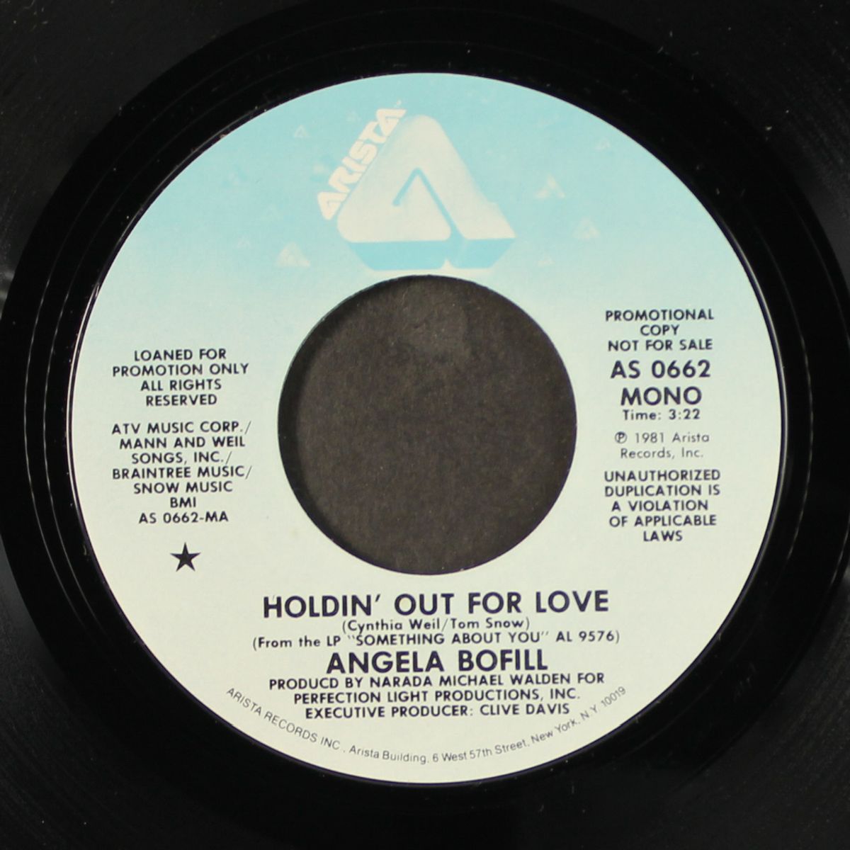 holdin' out for love / mono by ANGELA BOFILL