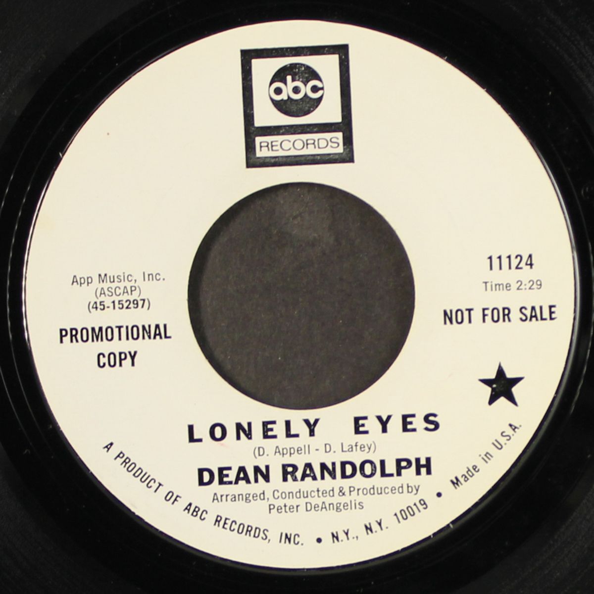lonely eyes by DEAN RANDOLPH