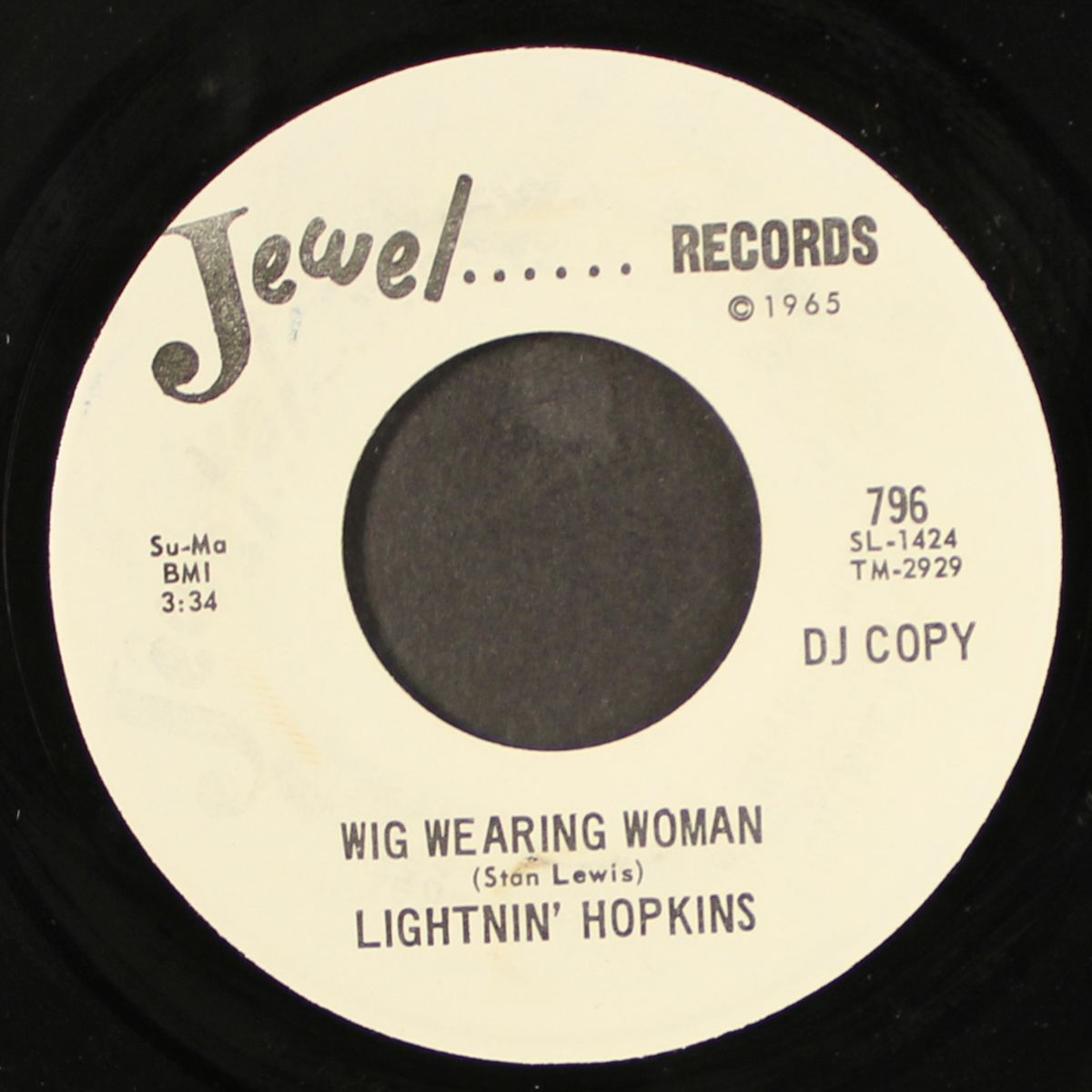 wig wearing woman / move on out, pt. 2 by LIGHTNIN' HOPKINS
