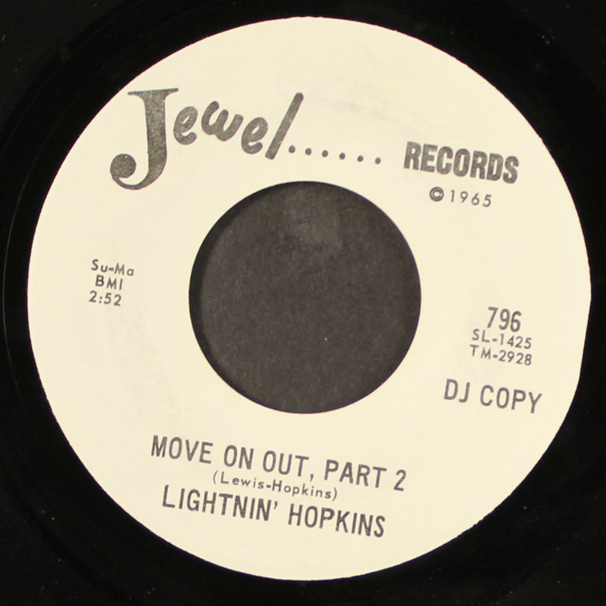 wig wearing woman / move on out, pt. 2 by LIGHTNIN' HOPKINS