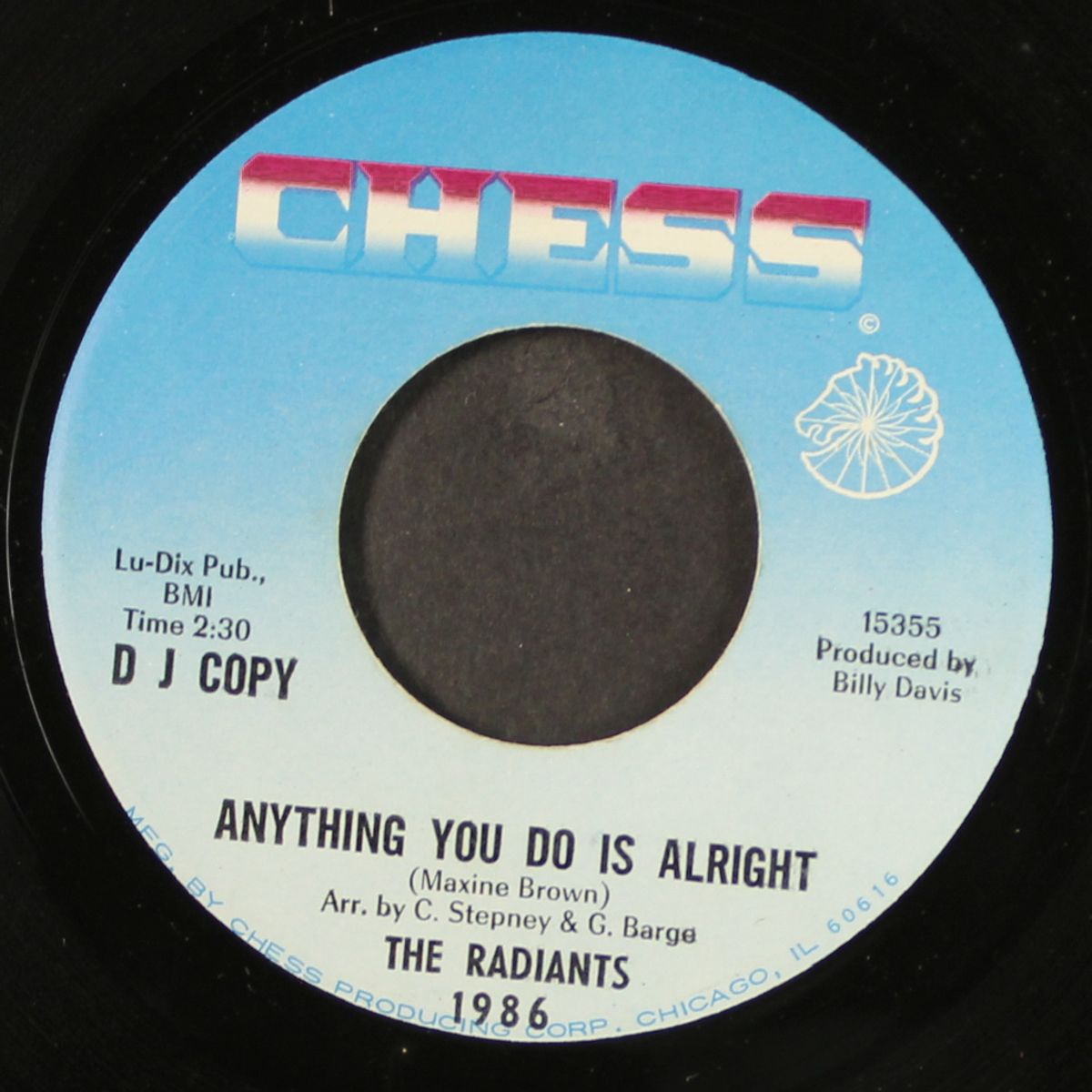 anything you do is alright / blank by RADIANTS