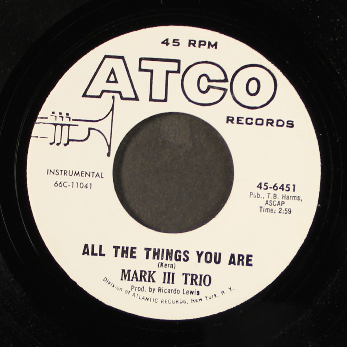 tres lobos / all the things you are by MARK III TRIO