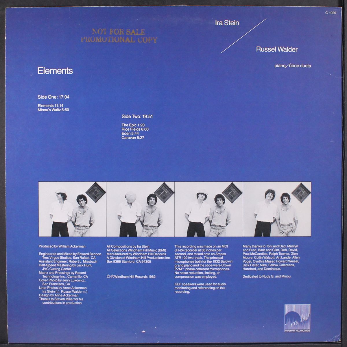 elements by IRA STEIN & RUSSEL WALDER