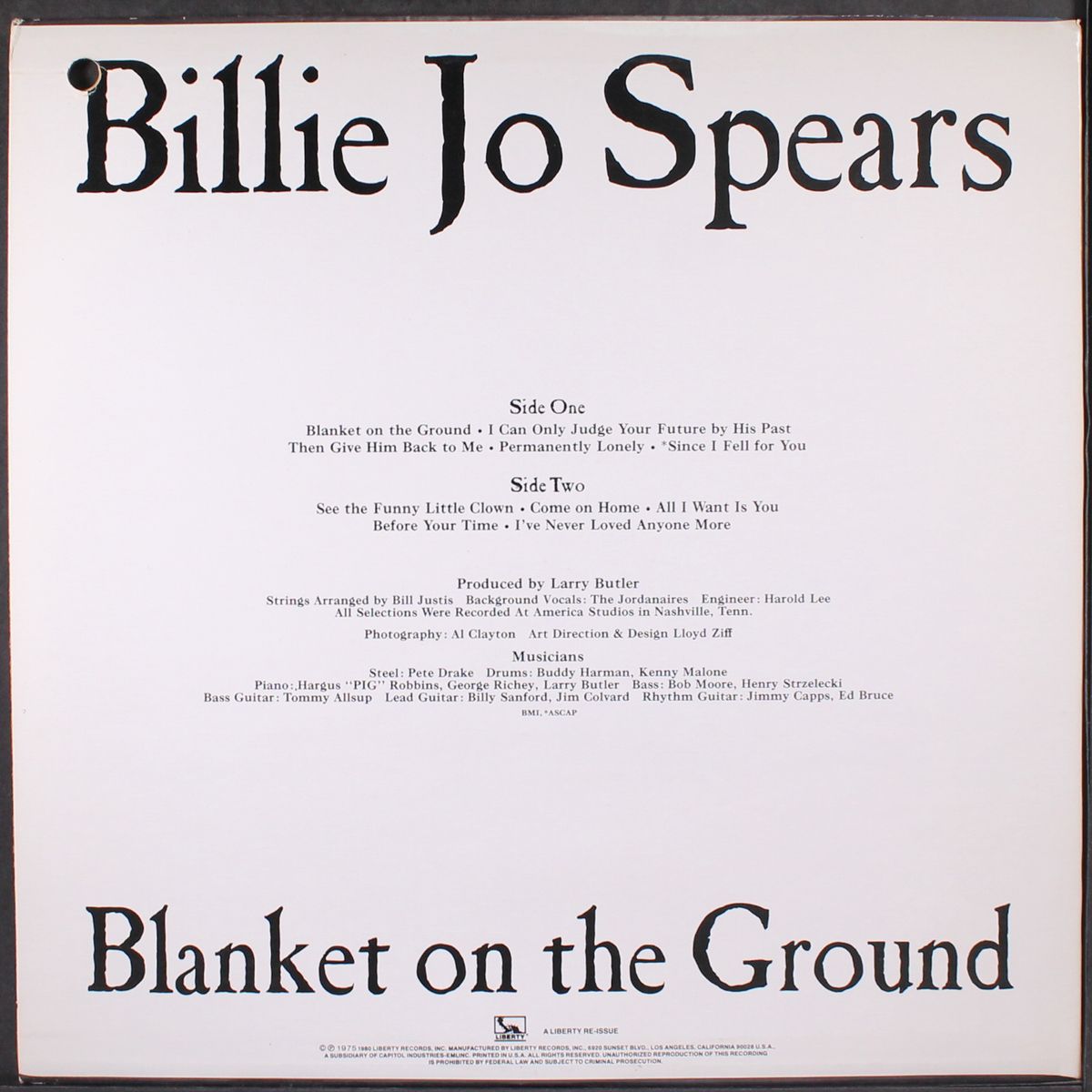 blanket on the ground by BILLIE JO SPEARS