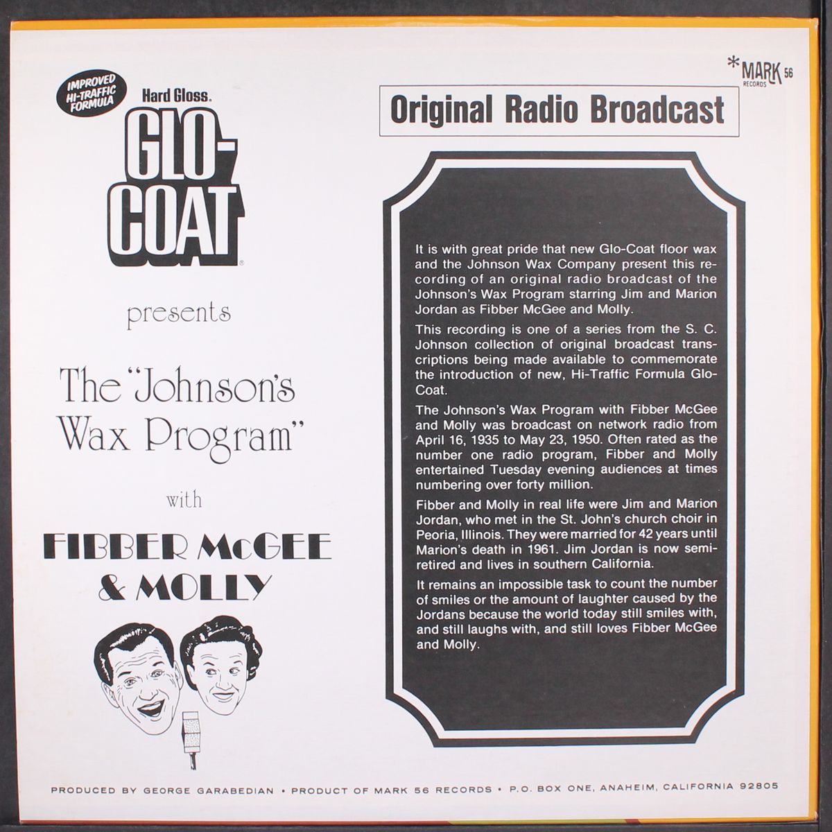fibber mcgee & molly by ORIGINAL RADIO BROADCAST