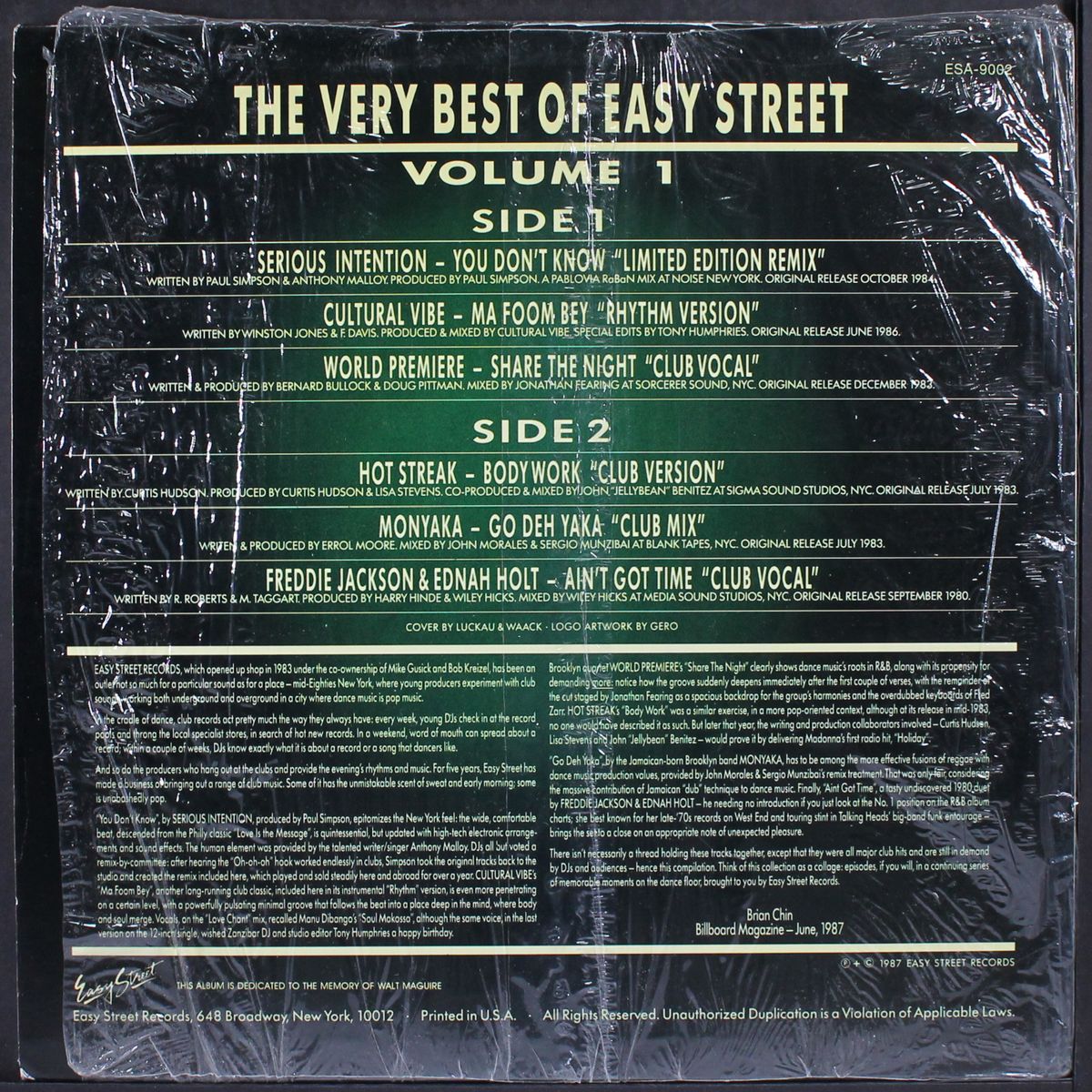 very best of easy street by VARIOUS