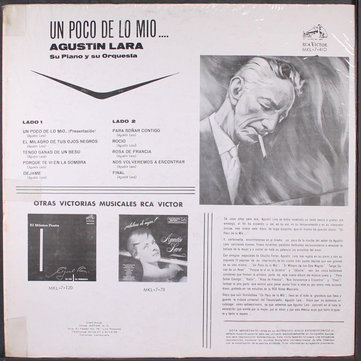 un poco de lo mio by AGUSTIN LARA