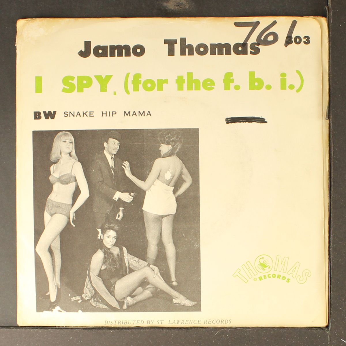 i spy / snake hip mama by JAMO THOMAS