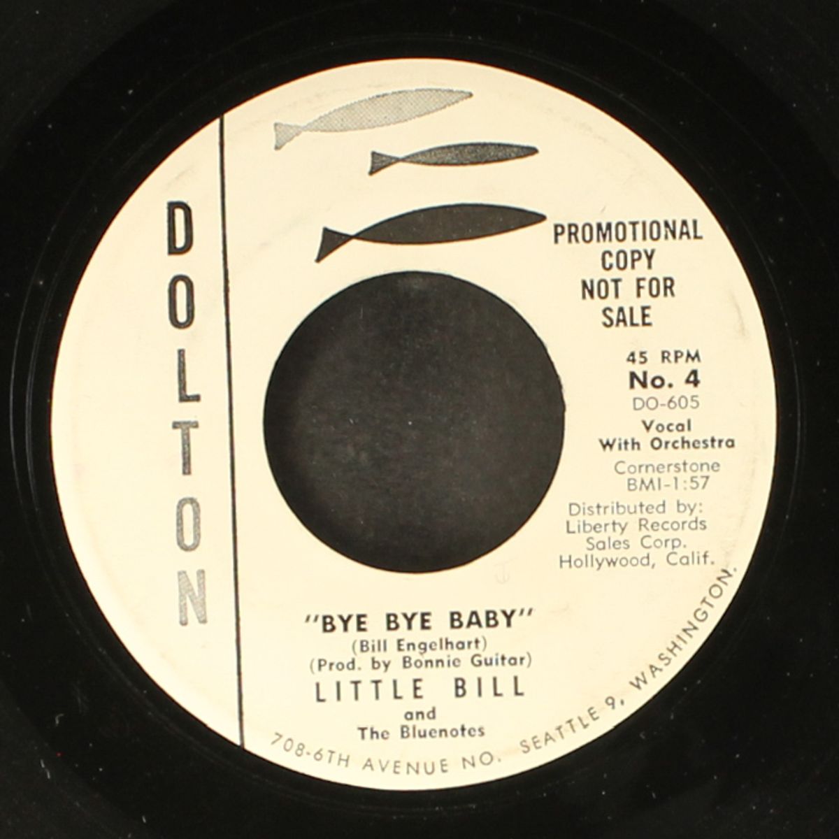 i love an angel / bye bye baby by LITTLE BILL & BLUENOTES