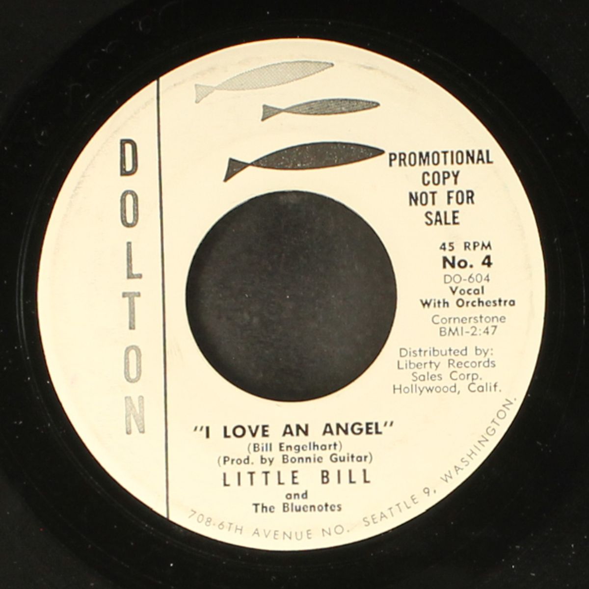 i love an angel / bye bye baby by LITTLE BILL & BLUENOTES