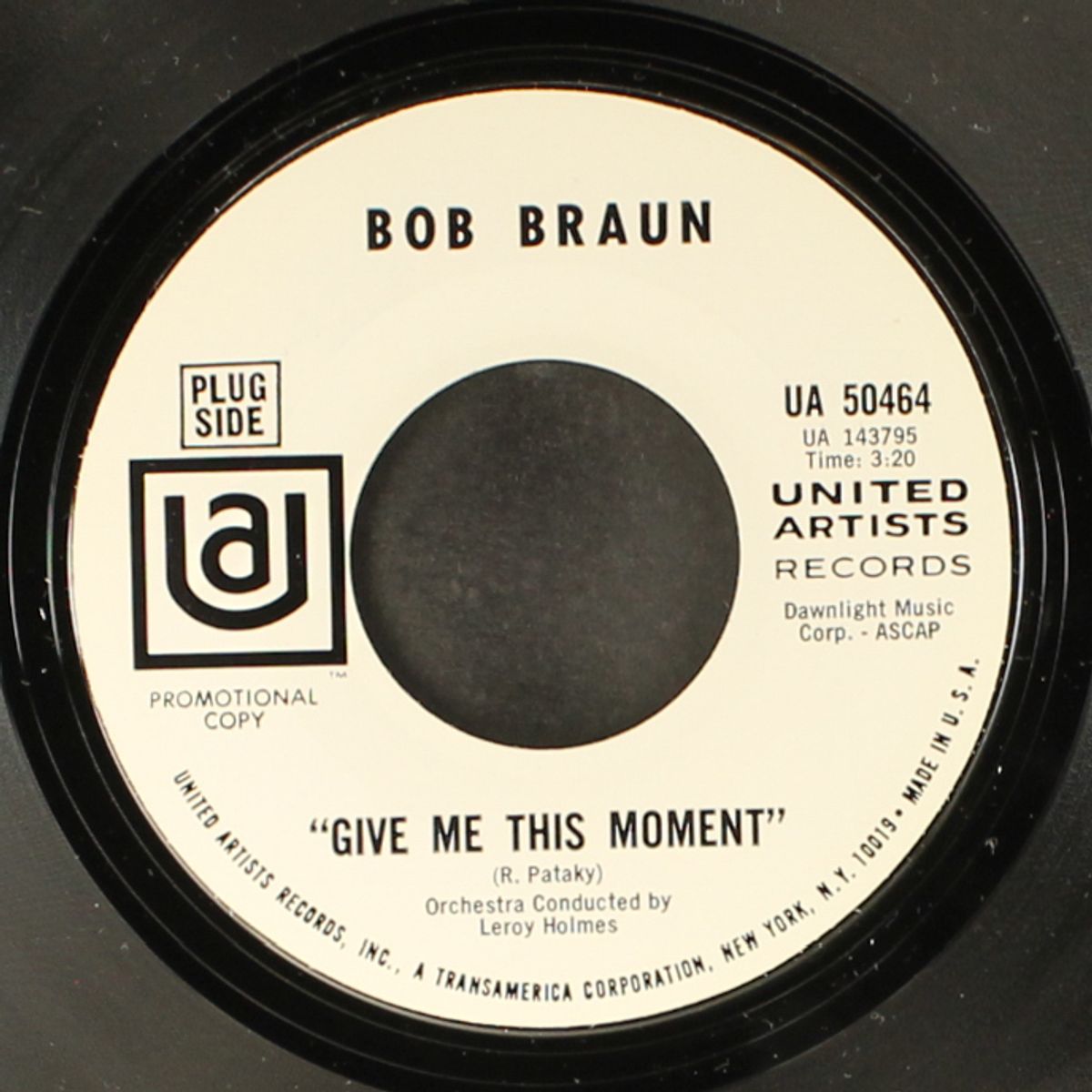 give me this moment / it's a sin to tell a lie by BOB BRAUN