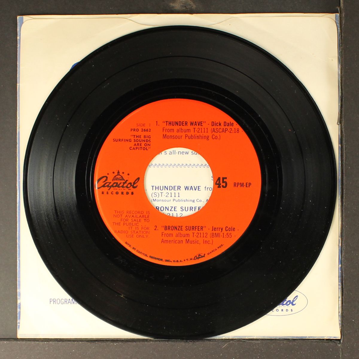 the big surfing sounds are on capitol by DICK DALE & OTHERS