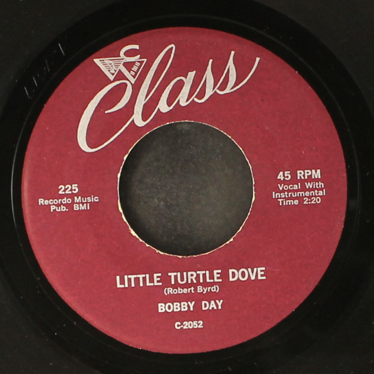 little turtle dove / saving my life for you by BOBBY DAY