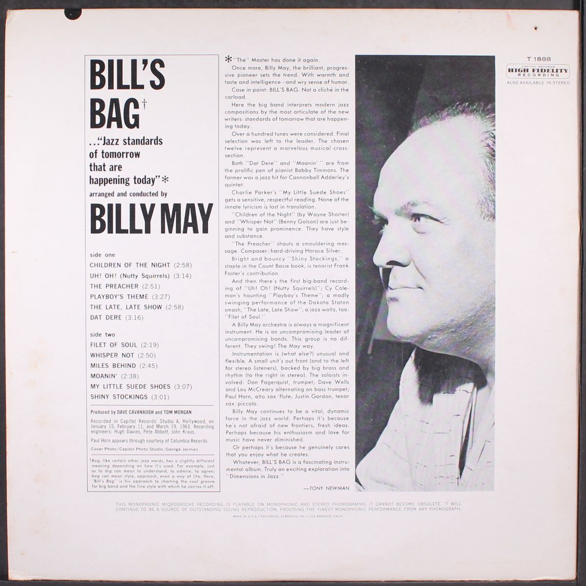 bill's bag by BILLY MAY