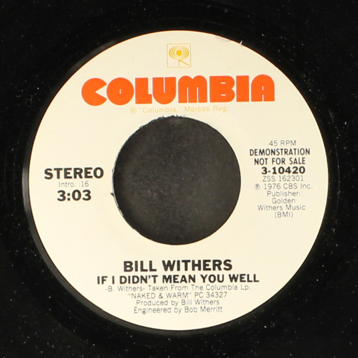 if i didn't mean you well / mono by BILL WITHERS
